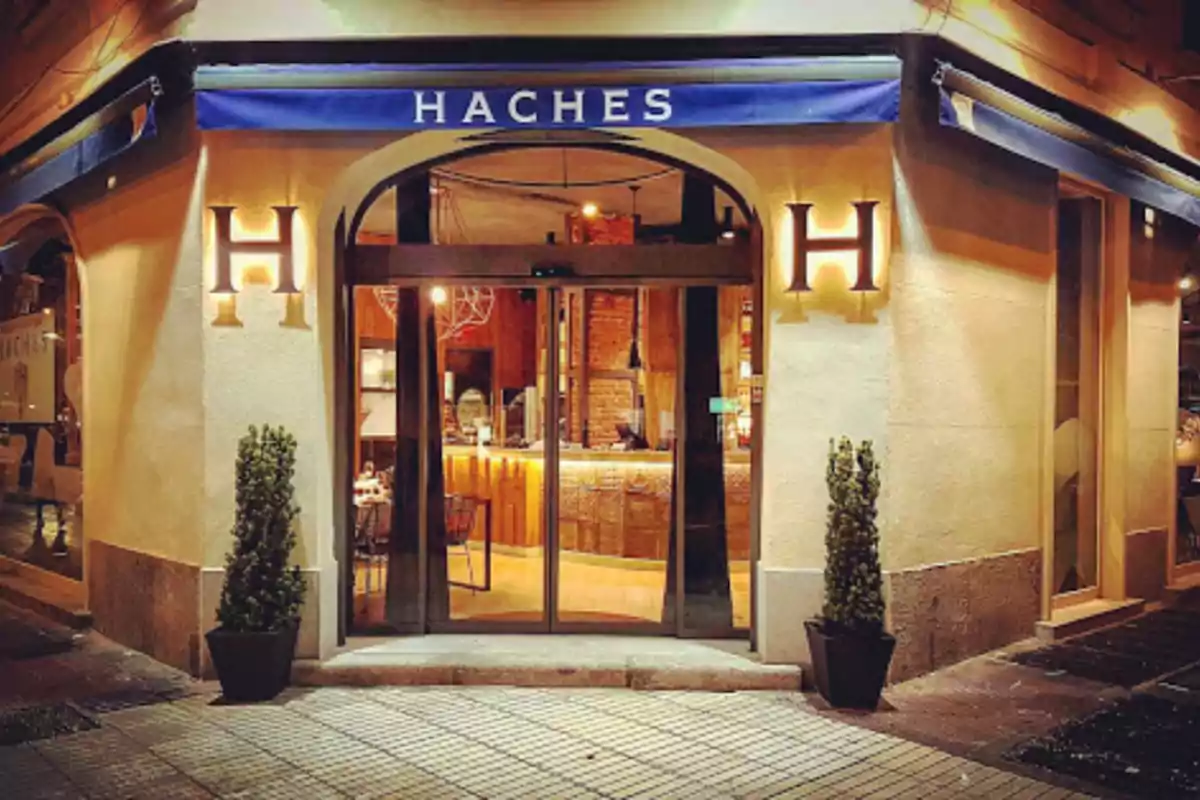 Haches, el resturante de Javier Ungría Haches, el resturante de Javier Ungría