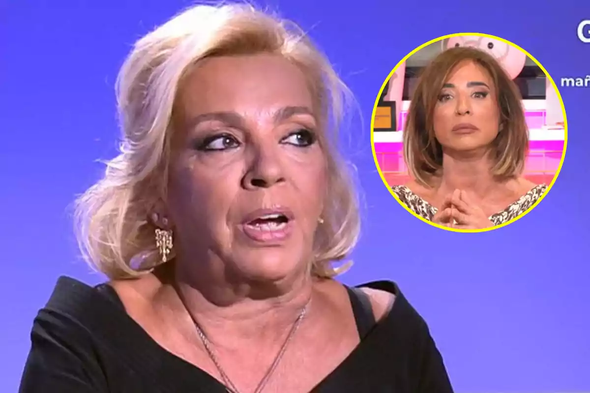 Carmen Borrego parla sobre les pressions que va viure a 'Sálvame'.