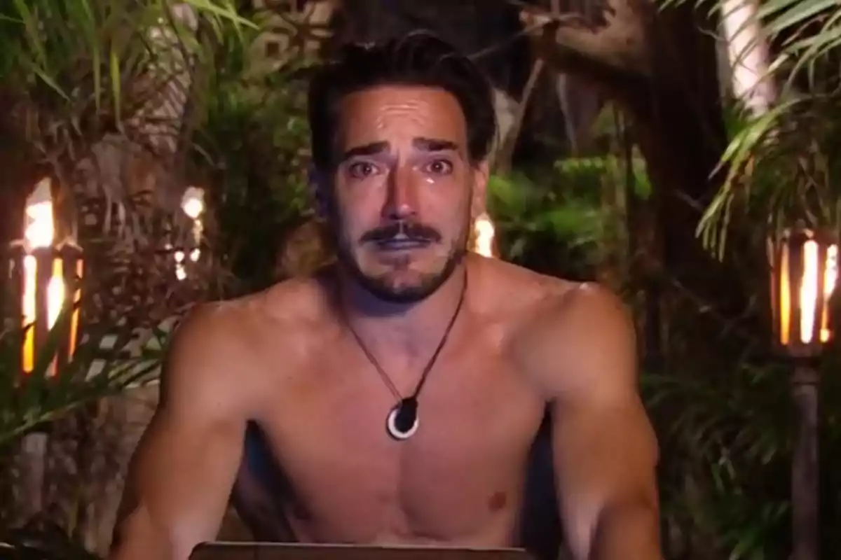 Damián Quintero en La Palapa de 'Supervivientes'
