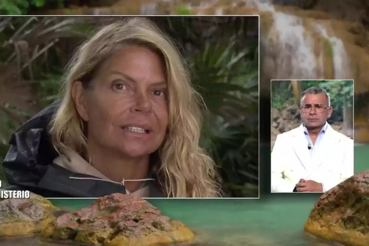 Makoke habla con Jorge Javier Vázquez en 'Supervivientes' Makoke habla con Jorge Javier Vázquez en 'Supervivientes'