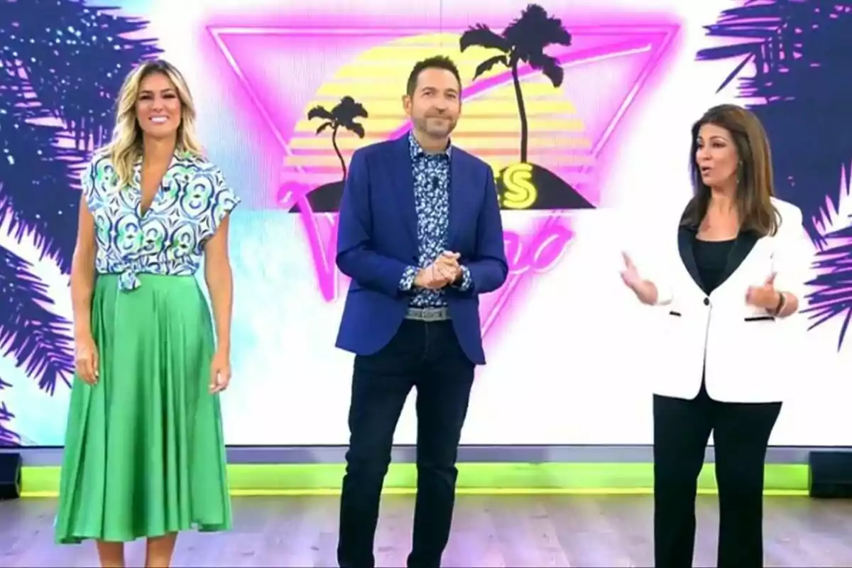 Captura de Verónica Dulanto, Frank Blanco y Marta González Novo en Ya es verano Captura de Verónica Dulanto, Frank Blanco y Marta González Novo en Ya es verano